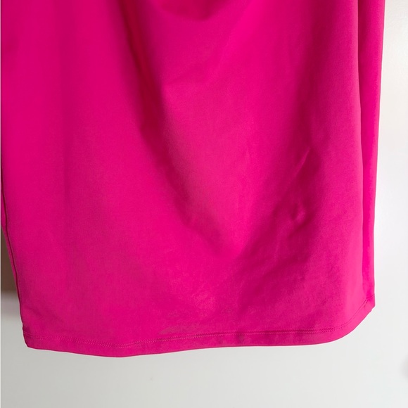 Fabletics Hot Pink Athletic Stretch Dress Strappy Size Large Athleisure Workout - Picture 12 of 12
